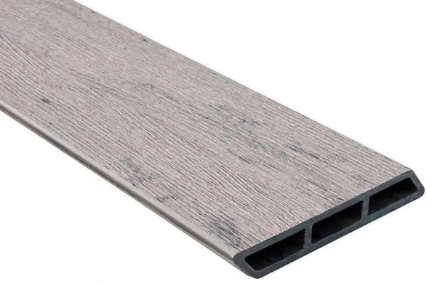 Доска Ромбус 3D ДПК Outdoor STORM GREY серая микс купить в Кургане