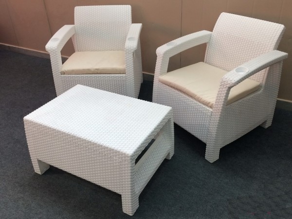 Комплект Yalta Balcony Set белый купить в Кургане