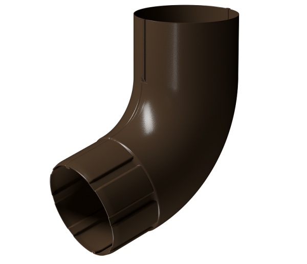 Колено 72° D90 Döcke STAL PREMIUM Каштан, (RAL 8017) купить в Кургане