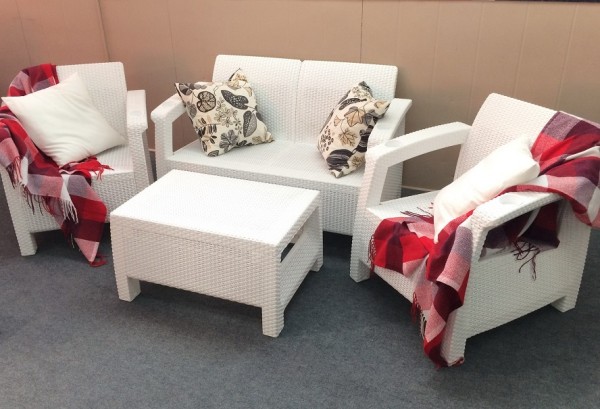 Комплект Yalta Terrace Set белый купить в Кургане