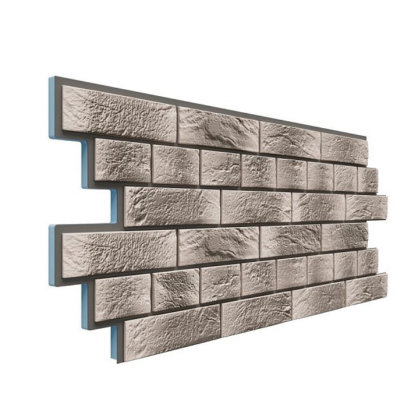 Фасадная термопанель Доломит Венецианский кирпич 20 мм Радос купить в Кургане