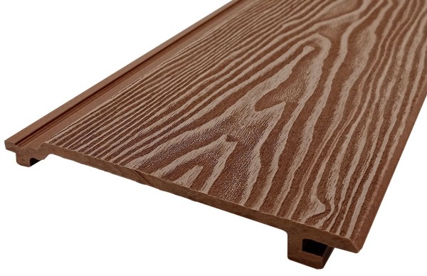 Сайдинг Darvolex 185x19x3000мм, 3D тиснение Коричневый купить в Кургане