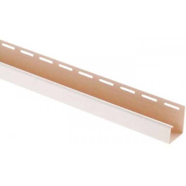 J-профиль Люкс Крашенный, T-15, ВН, Белый купить в Кургане