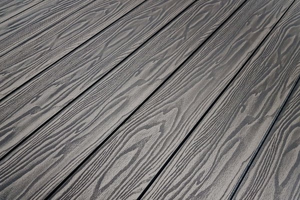 Террасная доска из ДПК Terrapol Смарт 3D Пустотелая с пазом Черное дерево купить в Кургане