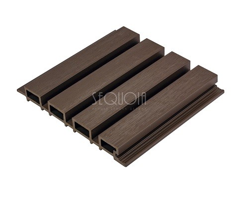 Доска фасадная ДПК 3D SEQUOIA co-extrusion BROWN купить в Кургане