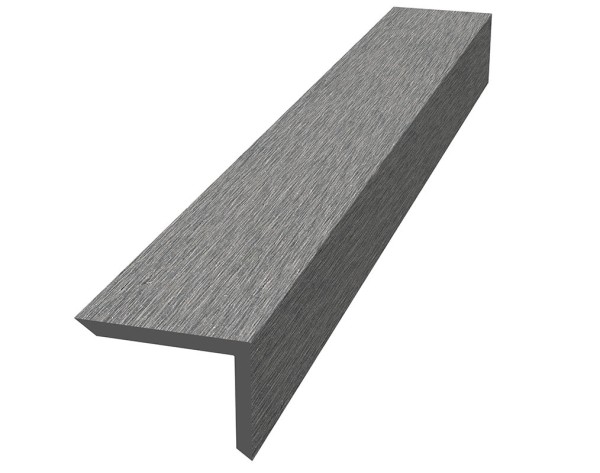 Уголок ДПК для террасной доски NauticPrime, 60x40x2900мм Тёмно-серый купить в Кургане