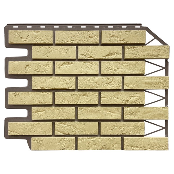 Фасадная панель FineBer, Кирпич Баварский, Песочный купить в Кургане