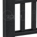Комплект крышка/юбка для столба SEQUOIA BLACK купить в Кургане
