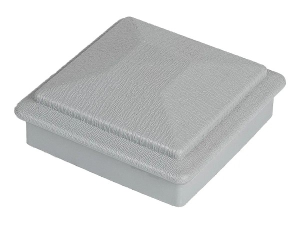 Крышка верхняя ПВХ для столба Deckart 125х125 Серый купить в Кургане