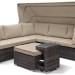 Диван-Трансформер AFINA плетеный из иск. ротанга AFM-320B Brown купить в Кургане