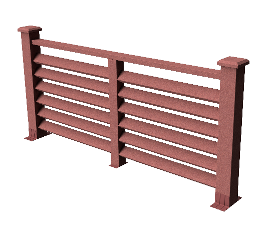 Ограждения декоративное ДПК GRINDERDECO Босфор мербау купить в Кургане