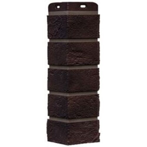 Угол Grand Line состаренный кирпич Элит кофе (жжёный), ШОВ темно-бежевый купить в Кургане