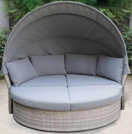 Диван-Трансформер AFINA плетеный из иск. ротанга AFM-325G Grey купить в Кургане