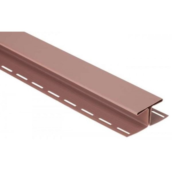 Н-профиль Люкс Крашенный, T-18, ВН, Красно-коричневый купить в Кургане