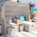 Комплект мебели AFINA плетеной из иск. ротанга AFM-330 Beige купить в Кургане