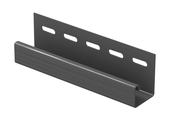 J-планка Ю-пласт Классика графитовая купить в Кургане