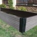 Доска  для грядок из ДПК NauticPrime 3D серый 300х30х2950 купить в Кургане