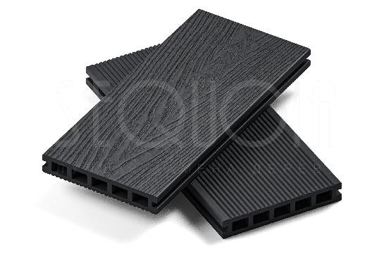 Доска террасная ДПК 3D SEQUOIA Evolution WOOD BLACK купить в Кургане