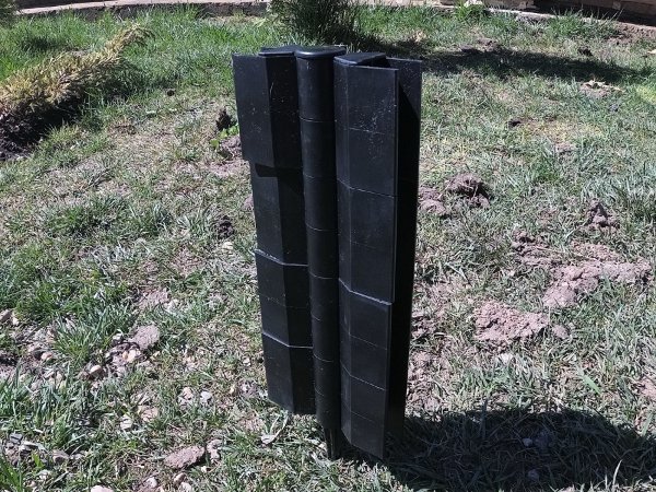 Угловой элемент поворотный, пластиковый от 60° до 300° для доски 300х30 мм из ДПК чёрный Holzhof купить в Кургане