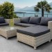 Комплект мебели AFINA плетеной из иск. ротанга YR821G Grey/Grey купить в Кургане