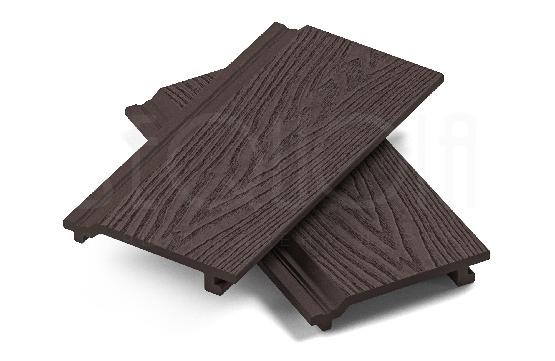 Доска фасадная ДПК 3D SEQUOIA Evolution WOOD BROWN купить в Кургане