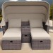 Комплект мебели AFINA плетеной из иск. ротанга AFM-330B Brown купить в Кургане