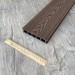 Террасная доска из ДПК  Latitudo Euro 3D 139х27 Шоколад купить в Кургане