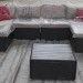 Диван-Трансформер AFINA модульный плетеный из иск. ротанга YR822D Brown/Beige купить в Кургане