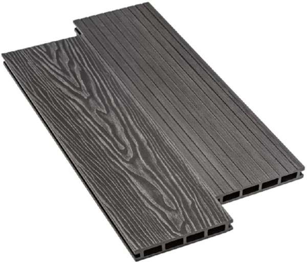Террасная доска ДПК Deckart Praktik New Графит купить в Кургане
