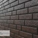 Фасадная панель Ю-Пласт Стоун Хаус Кирпич Коричневый купить в Кургане
