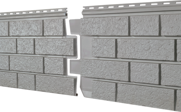 Фасадная панель Ю-пласт Стоун Хаус S-Lock Клинкер Нордик дым купить в Кургане