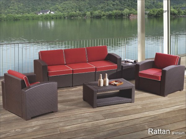 Уличные диваны и кресла коллекции Rattan Premium 5  купить в Кургане