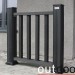 Ограждение из ДПК Outdoor Классик 3D STORM чёрный купить в Кургане