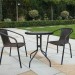 Комплект плетеной мебели AFINA из иск. ротанга Асоль-LR02 LRC-02/LRT-02-D60 Dark Brown купить в Кургане
