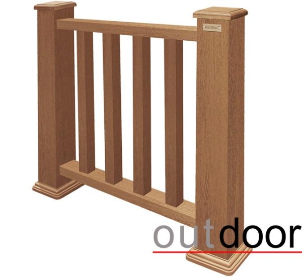 Ограждение из ДПК Outdoor Классик 3D STORM дуб купить в Кургане