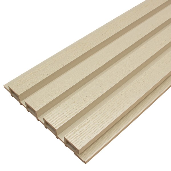Фасадная доска из ДПК Faynag Wood Рейка Слоновая кость купить в Кургане