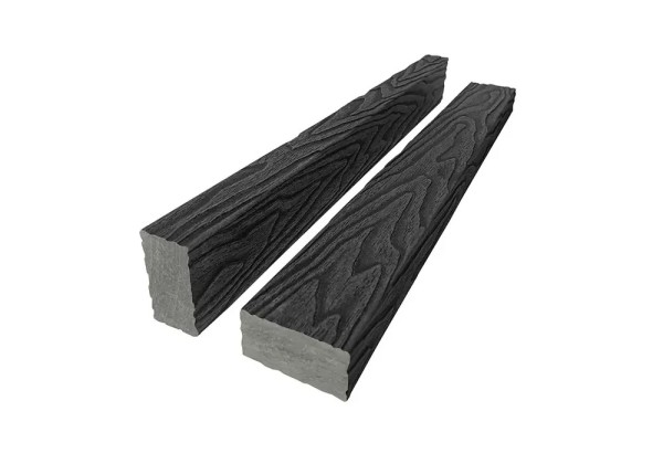 Брус лавочный 3D-тиснение 30х60 Графит купить в Кургане