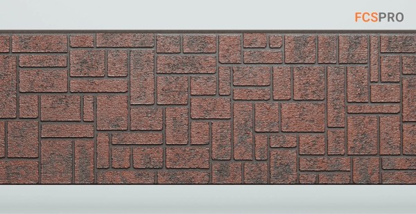 Фиброцементные панели FCS Simple АА5 (под камень) купить в Кургане