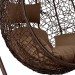 Кресло Подвесное из искусственного ротанга AFM-168A-L Brown купить в Кургане