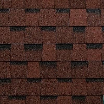 Двухслойная ламинированная черепица Shinglas, серия Фазенда – Красный купить в Кургане