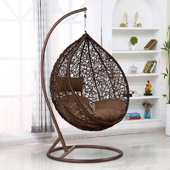 Кресло Подвесное из искусственного ротанга AFM-168A-XL Brown купить в Кургане