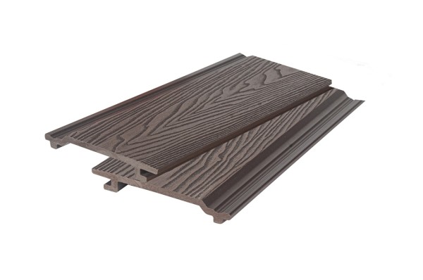 Фасадная доска 3D WOOD BRUSHING, тёмно-коричневый купить в Кургане