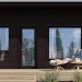 Фасадная панель FineBer, Скол - Тёмно коричневый купить в Кургане