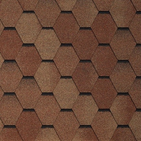 Гибкая черепица Tegola VENETO terracotta 206 купить в Кургане
