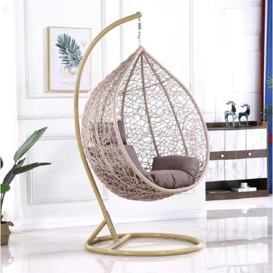 Кресло Подвесное из искусственного ротанга AFM-169A-XLB Beige купить в Кургане