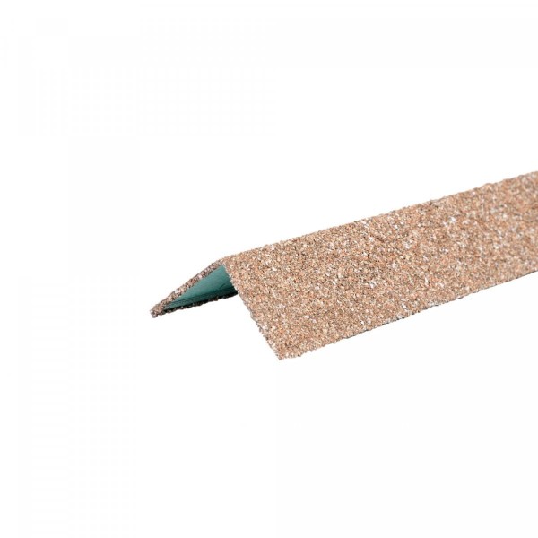 Уголок металлический внешний ТЕХНОНИКОЛЬ HAUBERK, Коричнево-бежевый купить в Кургане