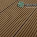 Террасная доска из ДПК  WOODVEX Select Темно-коричневый купить в Кургане