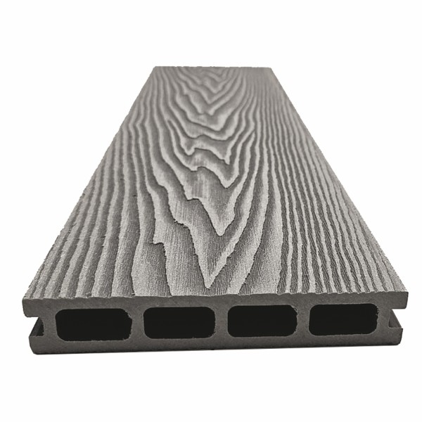 Террасная доская ДПК NanoWood Double 3D Серый купить в Кургане
