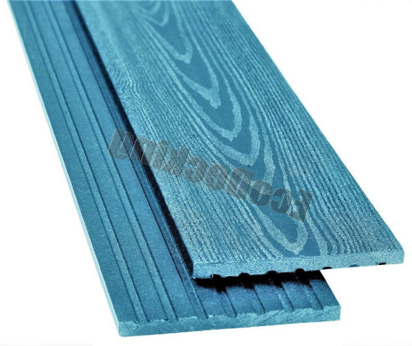 Заборная доска   из ДПК ECODECKING Лазурь купить в Кургане