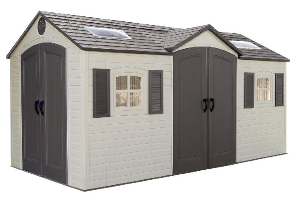 Сарай пластиковый LifeTime 15x8 DD купить в Кургане